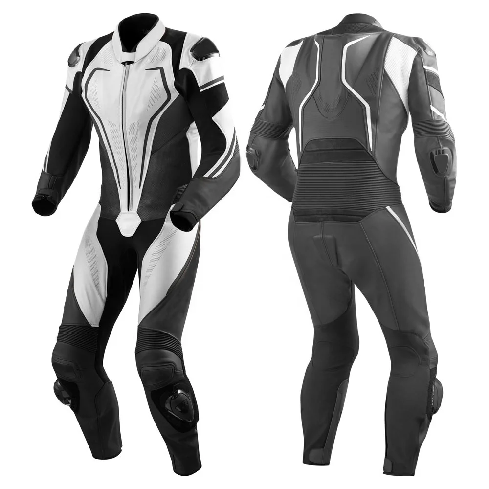 Custom Motorbike Leather Racing SUIT Biker Leather Racing Suit Motorcycle Suit  CE Approved Protectors