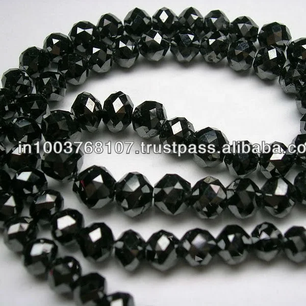 Natural Black Diamond Rough Uncut Chip Beads Strand 20 Carat Size Stone for Jewelry Making Shop Online now from Wholesaler from