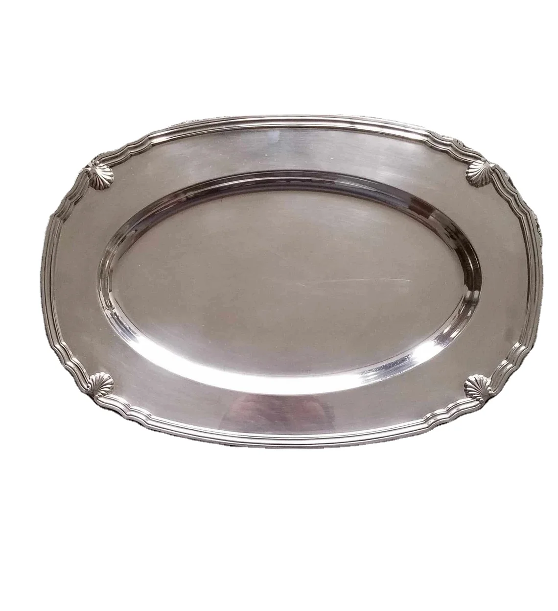 Wholesale Factory Supply Metal Charger Plate for  Kitchen Ware and and Dinner Party Use Serving Plate