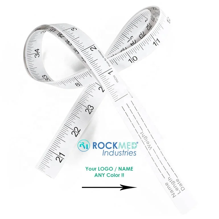 Eco-friendly Medical Soft PP Material 60cm 24inch MUAC Measuring Tape newborn head circumference tape measure measuring tool CE