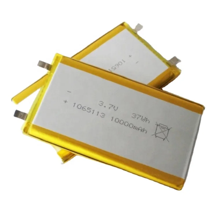 lithium battery 10000 mah 3.7v lipo 10000mah cell lithium polymer battery 10000mah for power bank