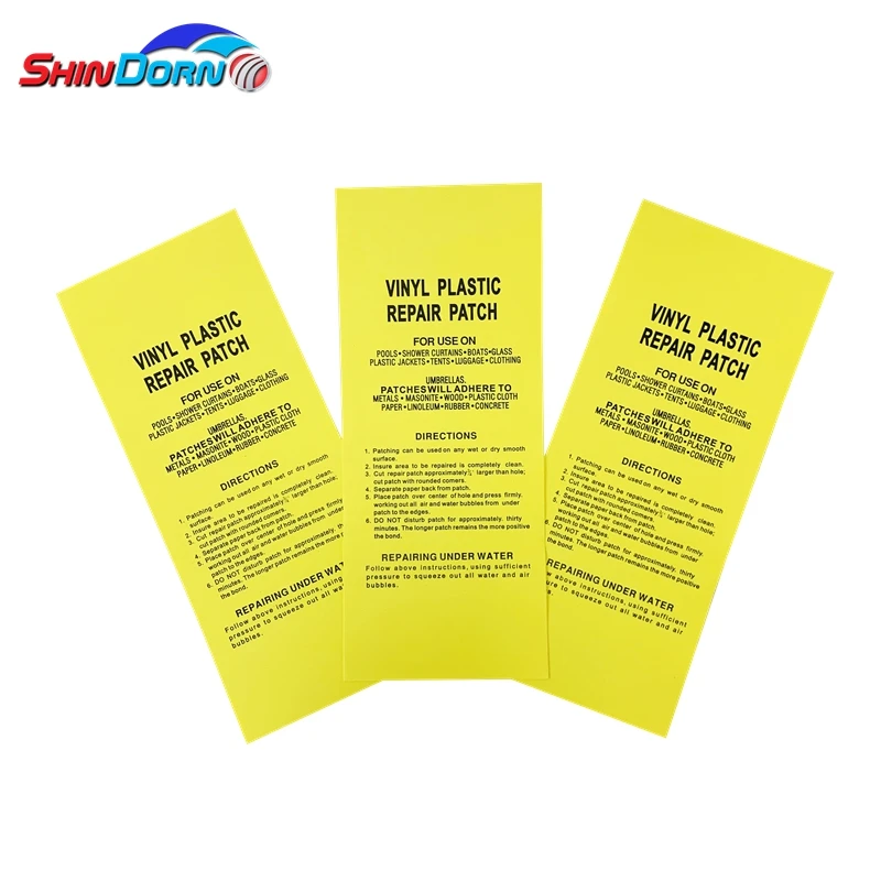 Factory Direct Inflatable Boat Repair Kit Vinyl Repair Patch to Fix Rips and Tears