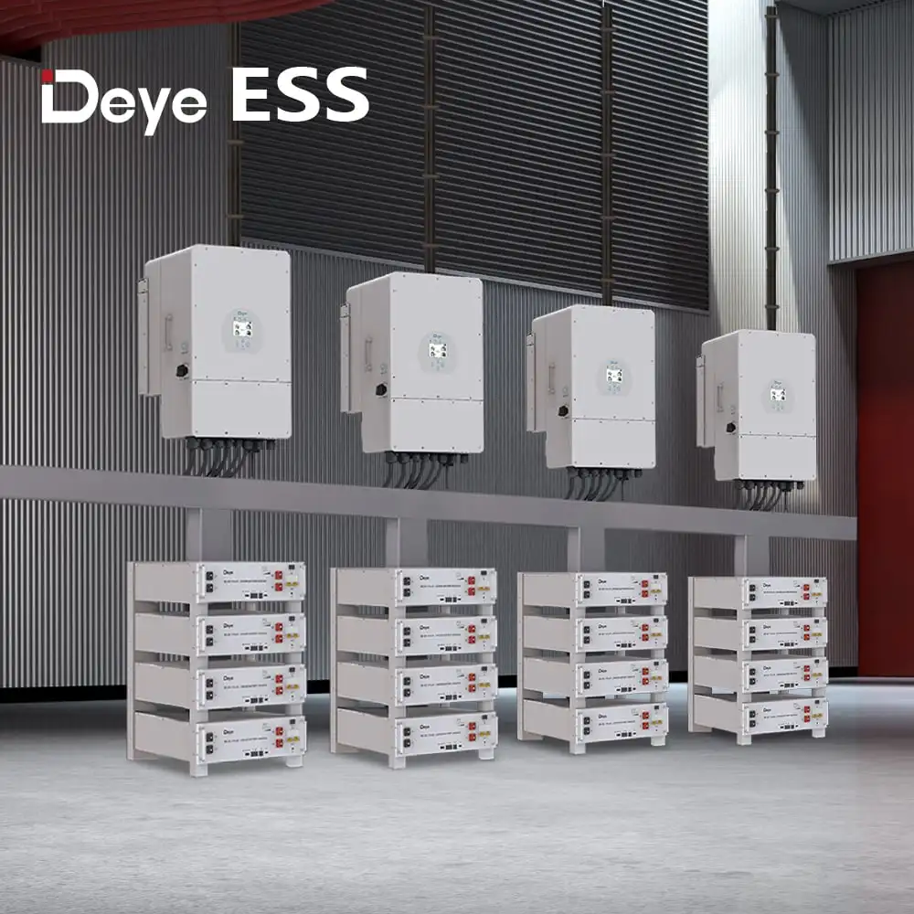 ЕС склад Deye Se-G5.1 Pro-B EU в наличии 3U 51.2V100Ah система хранения энергии Lifepo4 батарея литиевая