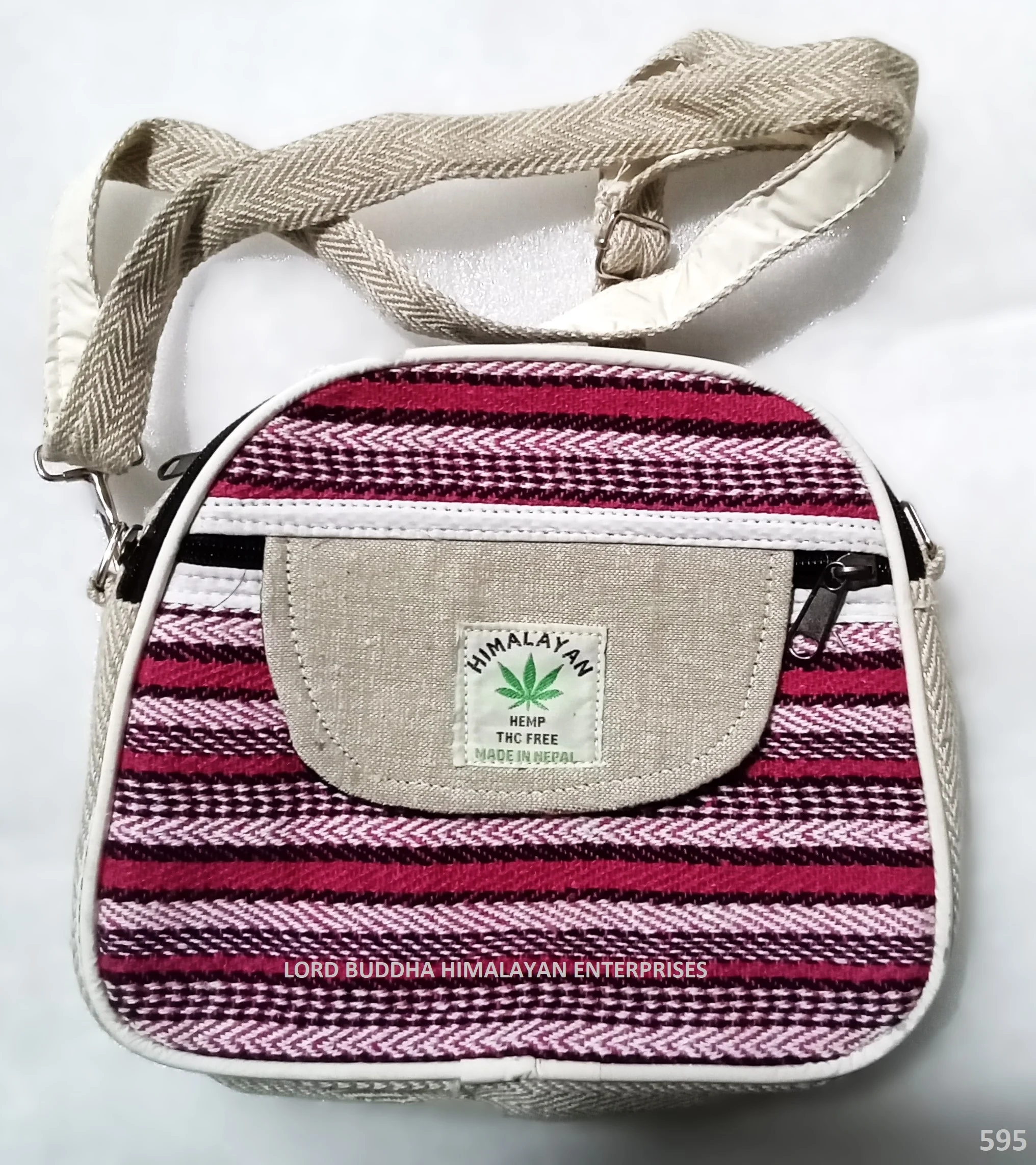 Wholesale Natural Hemp Money Bag made in Nepal