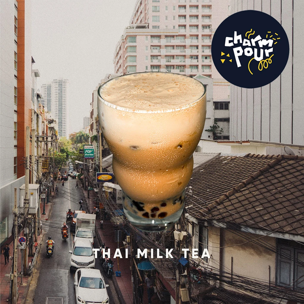 Hot Selling Malaysia Instant Thai Milk Tea Premium Milky Sweet Creamy Powder Mix Packed In 1.6kg Bag With 12 Months Shelf Life