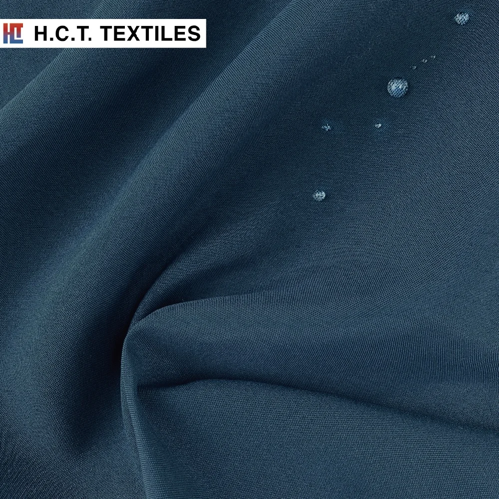 100% nylon taslan fabric waterproof water repellent cottony touch fabric