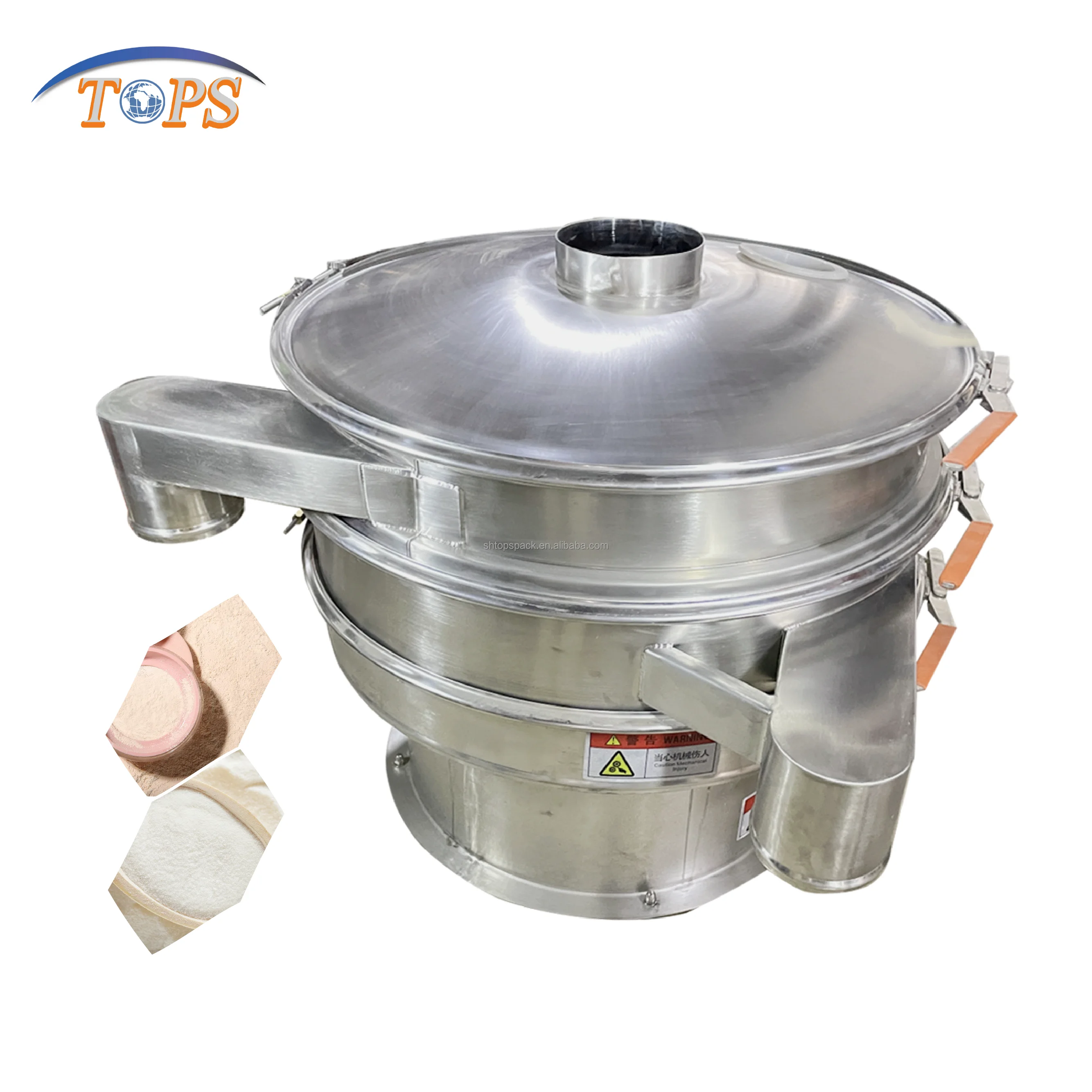 High-Performance 600mm Sieve Machine Blended Specialized Collagen Protein Xxsx Professional Vibrating Screen