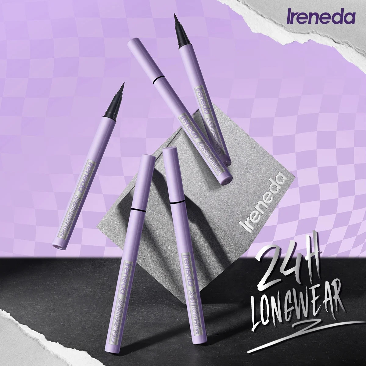 IRENEDA IR01 Eyeliner Manufacturing Smooth Flexible Tip Liquid Eyeliner