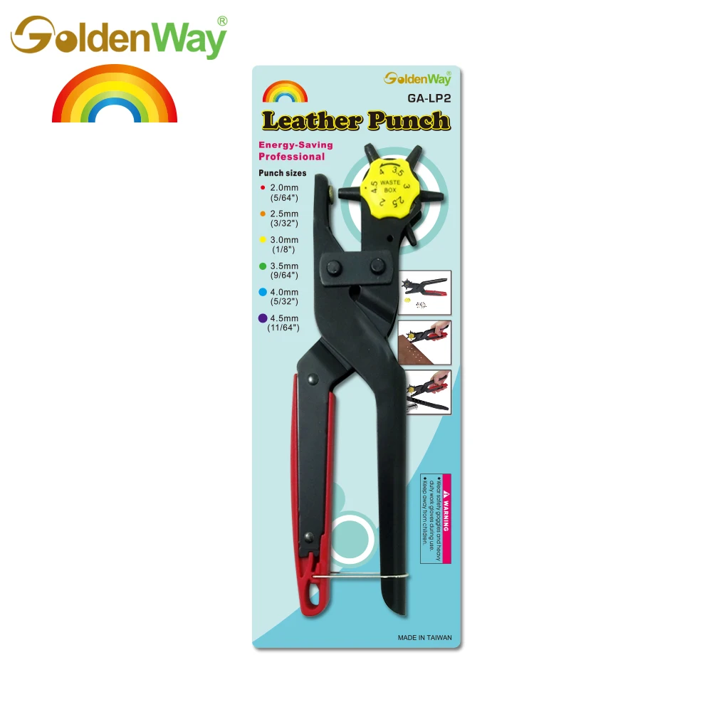 Инструмент для пробивки отверстий в кожаном ремне