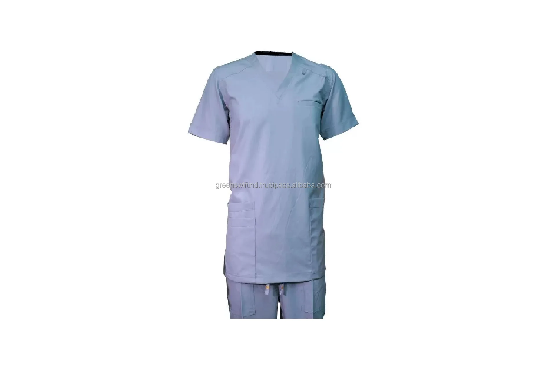 High Quality Sportz Items Industries Hospital Uniforms Medical Scrubs Top for Women and Men Absorbs Moisture & Cools