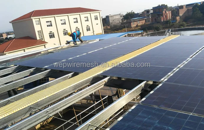 Non-slip Surface 38*38*38mm Fiberglass FRP Gratings