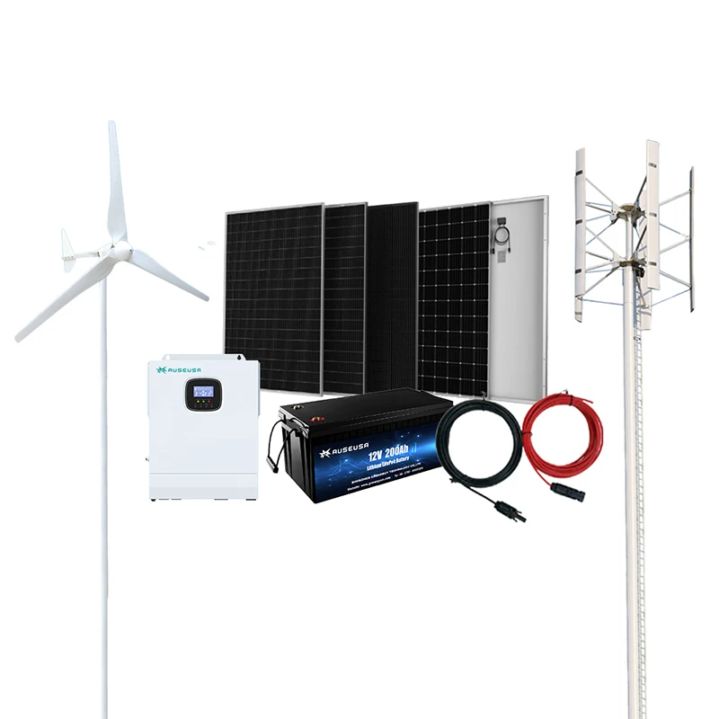 PV Wind Turbine Factory 2 Kw 3kw 5kw 220v Combined Solar Wind Power Generation Systems Off Grid Wind Solar Hybrid System