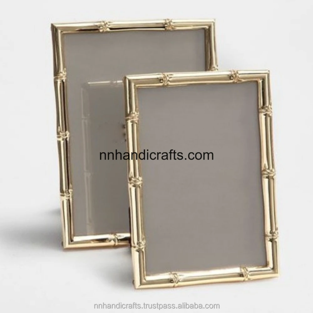 Scandinavian Metal Aluminium Nickel Plated Rectangular Document Frames Table Frames Picture Frames For Family Occasions Girl Fri