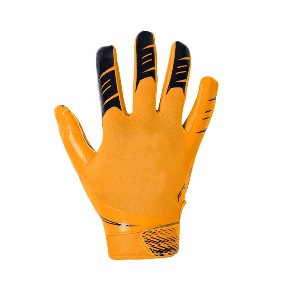Ultra Stick American Football Receiver Gloves Men Football Receiver Gloves Enhanced Performance High Grip Rugby Football Gloves