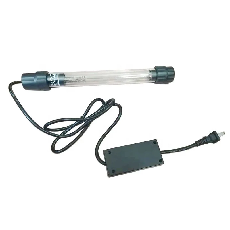 High quality Quartz T5 10W 15W 20W 30W 220V/110V waterproof IP67 UV-C Germicidal Lamp aquarium light For Fresh Water Sterilizer