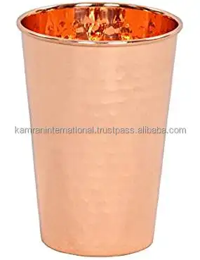 PURE COPPER HAMMERED  BAR COCKTAIL SHAKER SET BOSTON SHAKER SET 18OZ & 28OZ