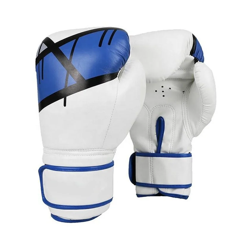 Wholesale High Quality Custom Logo Boxing Gloves MMA Kick Training Competition PU Leather PBG-0006