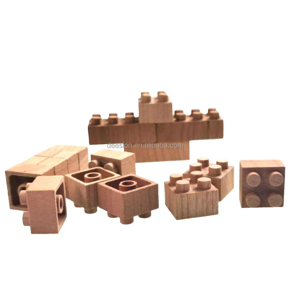 16AB compatible brick  building block STEM puzzle accessories in bulk DIY toy educational toy solid wood legoo  2X2