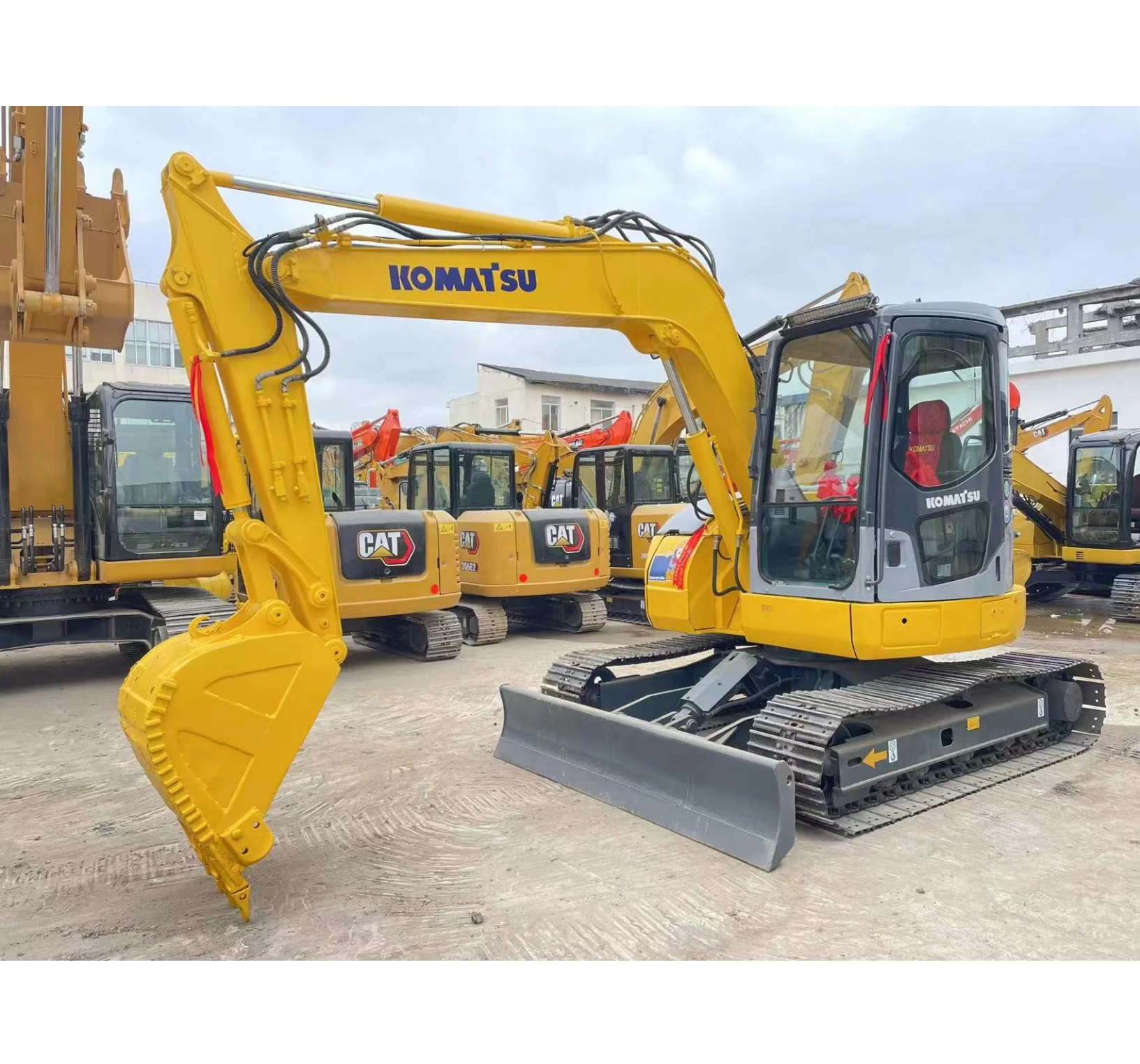 Лидер продаж PC78US-6NO б/у мини-экскаватор excav Komatsu новый японский оригинальный экскаватор EPA CE 7Ton komatsu 95%