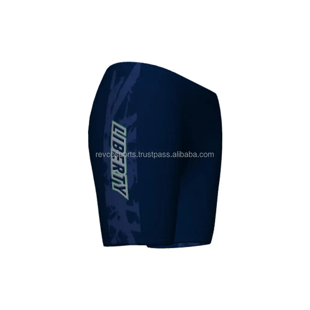 Custom Women Volleyball Shorts Elastic Waist Volleyball shorts wholesale price Custom Sublimation Navy Blue Volleyball Shorts