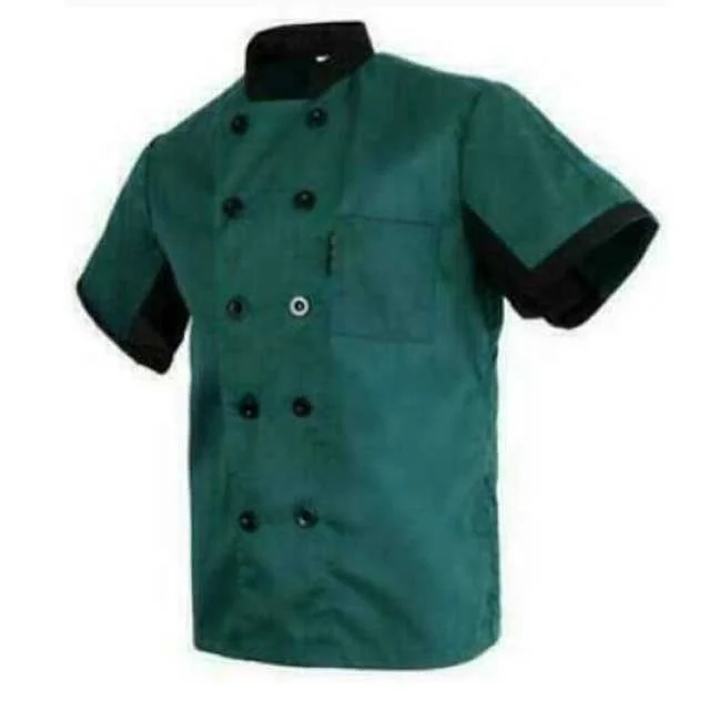  Куртка для шеф-повара унисекс Рабочая Униформа ресторана гостиницы с короткими сетчатыми рукавами женщин