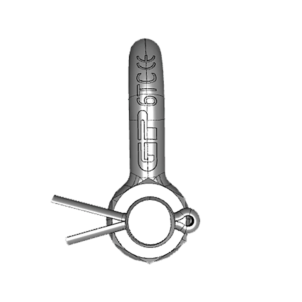 Green Pin G4163 42.5Ton Connection Link Hot Dipped Galvanized Standard Alloy Steel Bow Shackle With Safety Bolt Connection Link