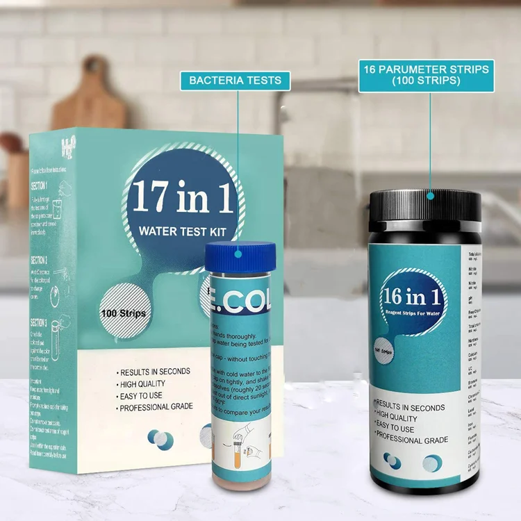 Реагентные полоски 17 в 1 для производства воды Китае