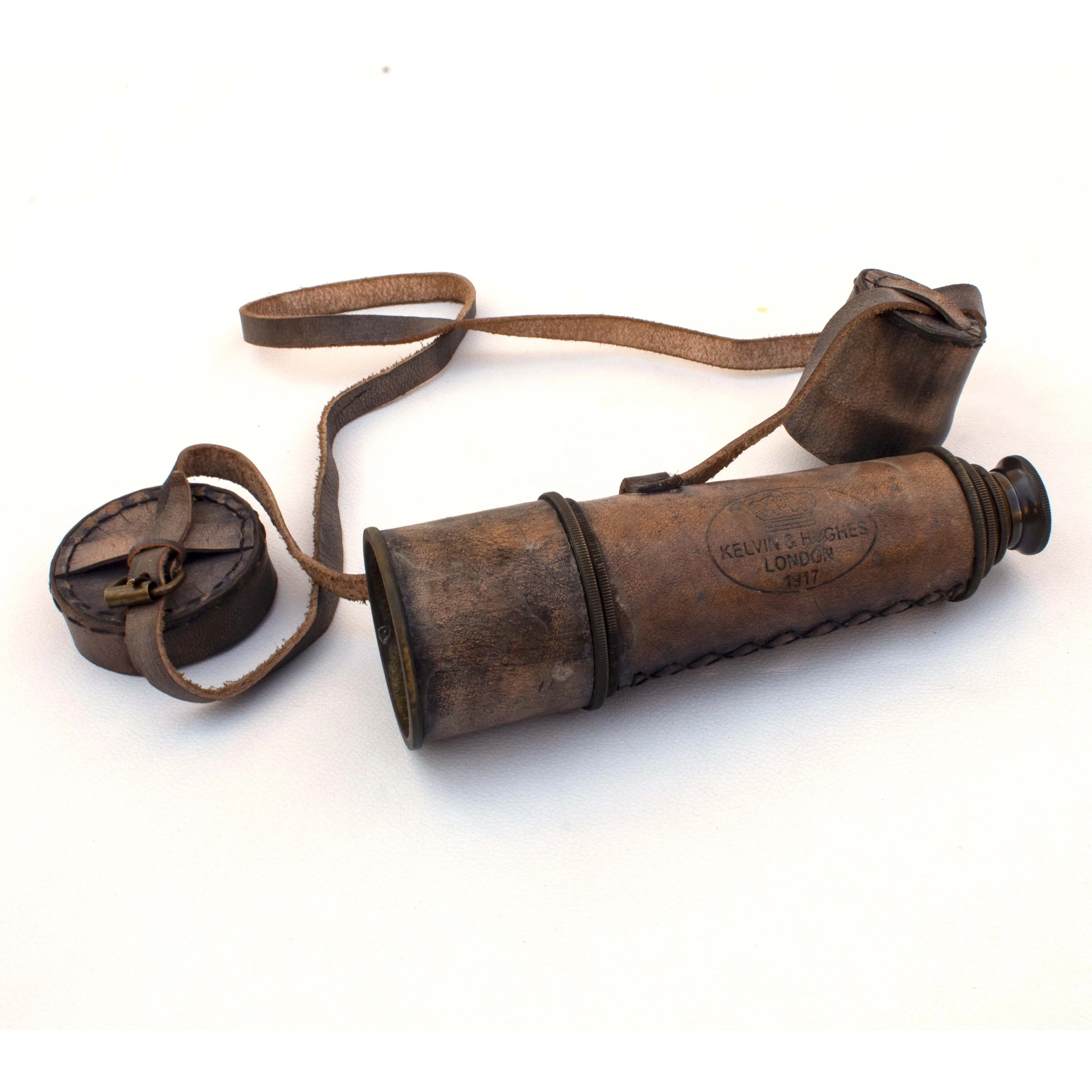 Trendy Collection Pocket Watch With Nautical Telescope Gold Colored Design European Antique Watches Nautical Collection