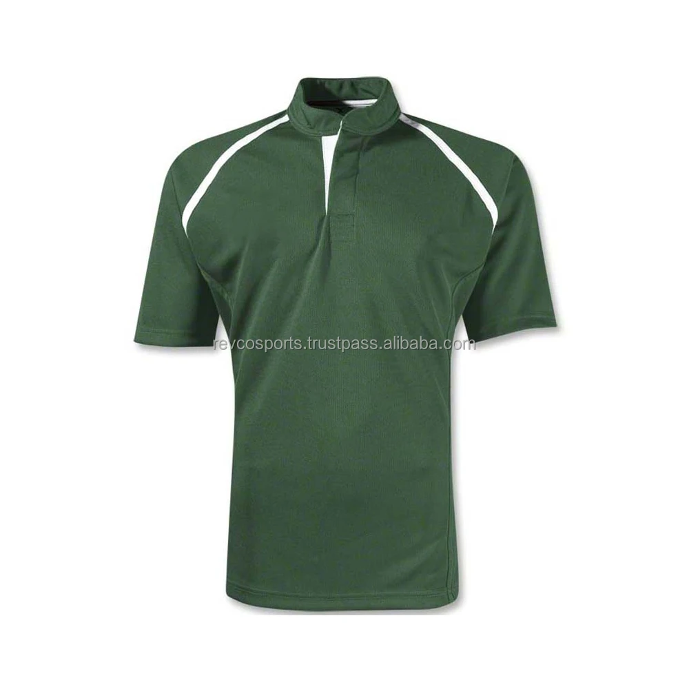 Professional Manufacturer Rugby Wear jerseys youth cheap price forest green rugby jersey international best design rugby jersey