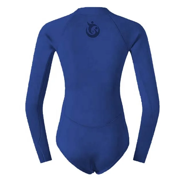 Custom Neoprene Colorful One-Piece Dive Wetsuit 2mm Thick Waterproof Surf Diving Suit with Printed Style Long Length
