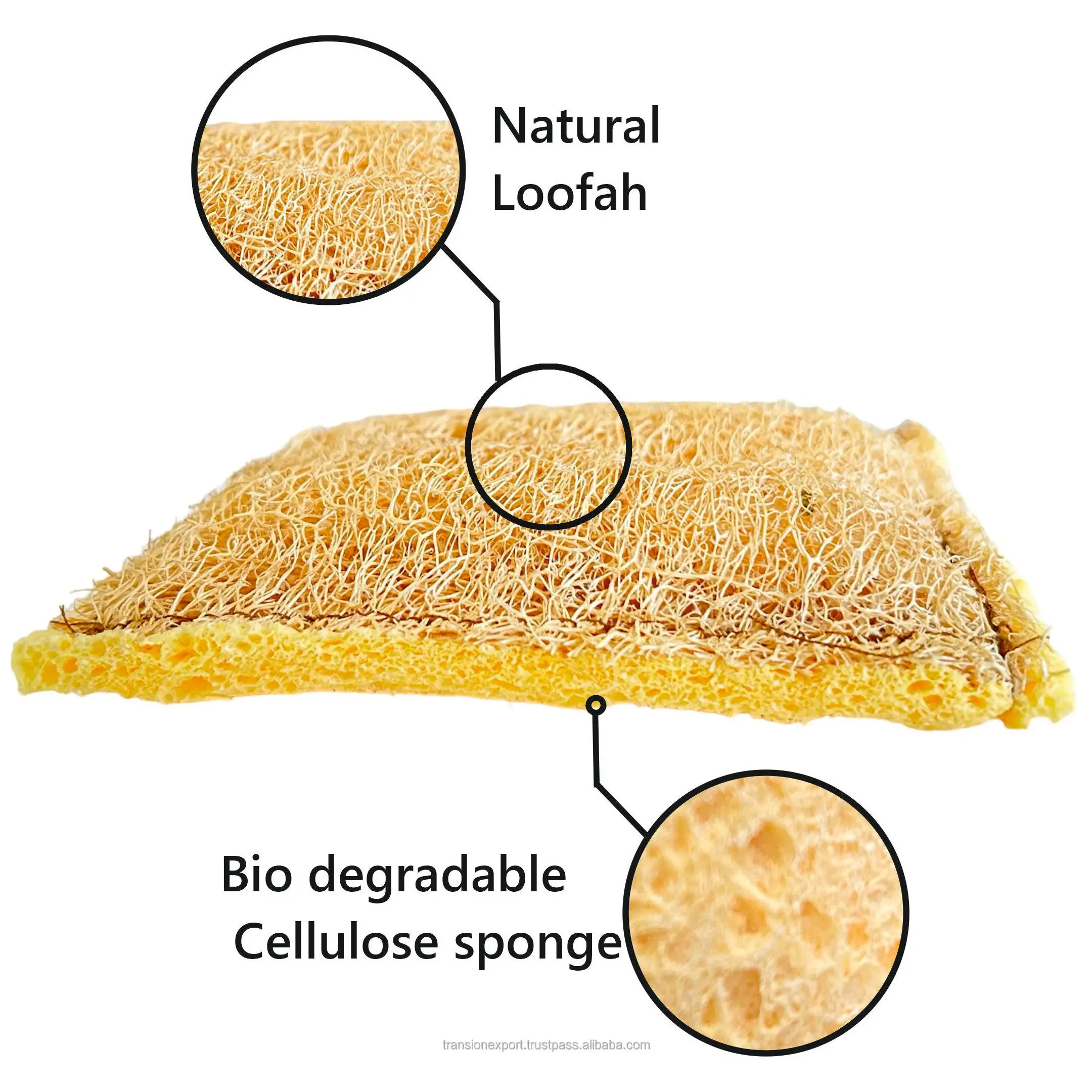 Factory Price Eco-Friendly SPIFIT Dish Sponge Kitchen Cellulose Sponge Foam Scouring Pad Household Application