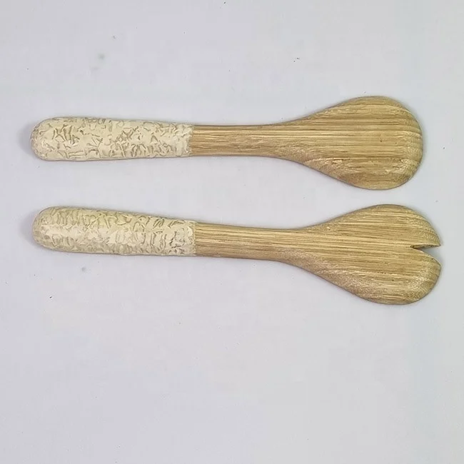 High Quality spoon Natural Bamboo Reusable Small Bamboo Spoons Made From Vietnam Best Price