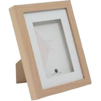 Double Sided Glass Picture Floating Photo Frame Transparent Wooden Wall Art Marco Frame and Acrylic Wood Packing Outer Material