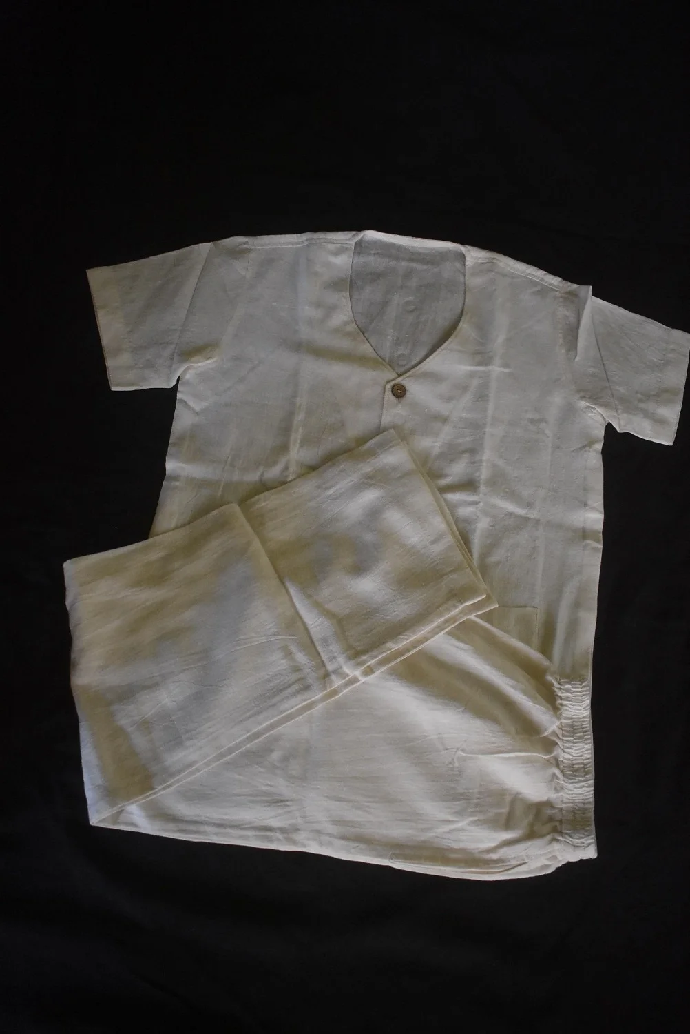 Натуральный 55% льняной 45% Бамбук ручной работы Быстросохнущий Ночной костюм для детей однотонный набор банных полотенец из натурального индийского домашнего использования