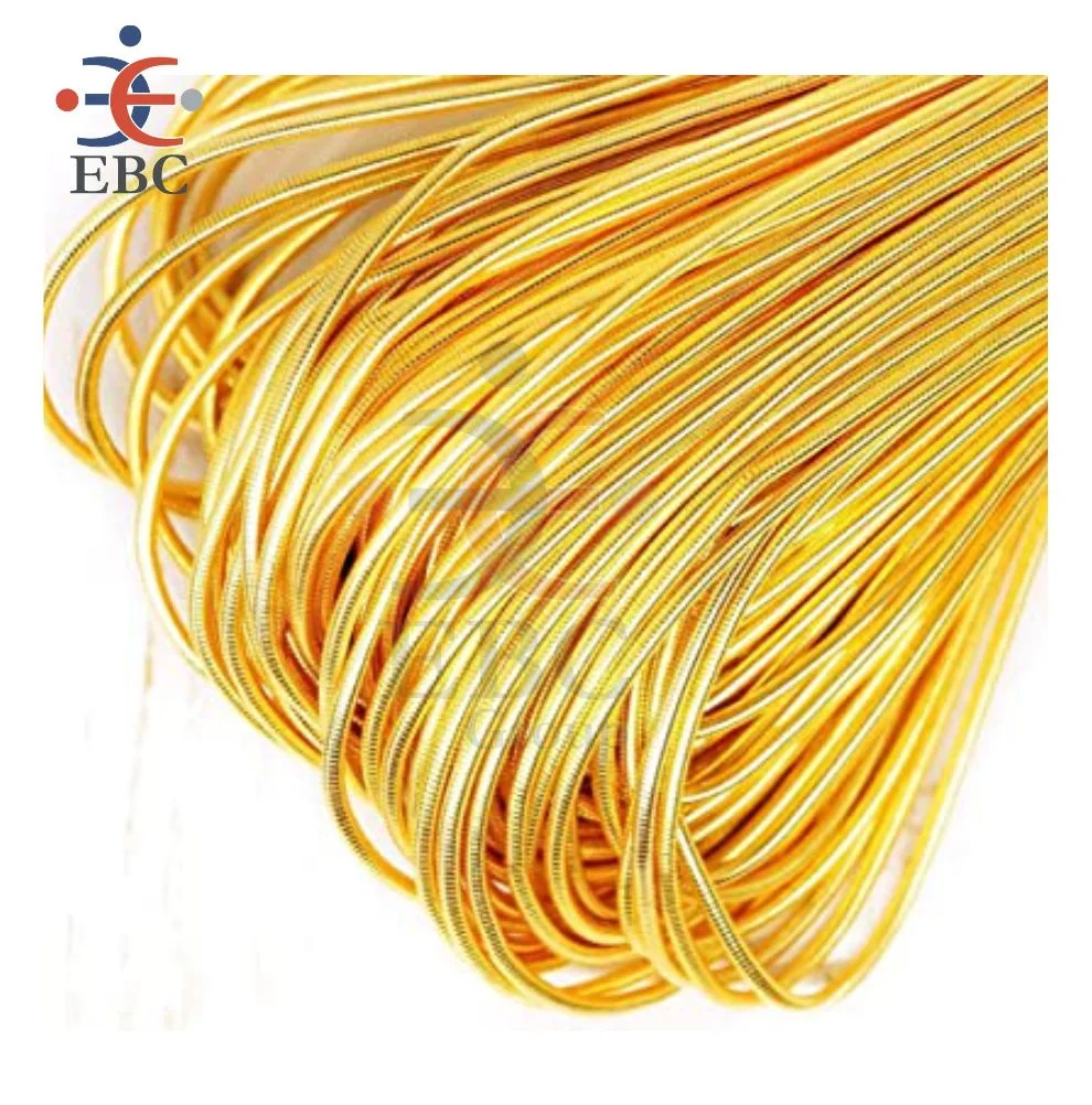 Wholesale Jewelry Accessories Embroidery Thread Gold And Silver bullion ...