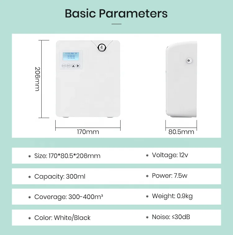 Wholesale Electronic Gadget 2024 New Arrival Smart Commercial Air Aroma Diffuser 300ml Hotel Lobby Fragrance Scent Diffuser