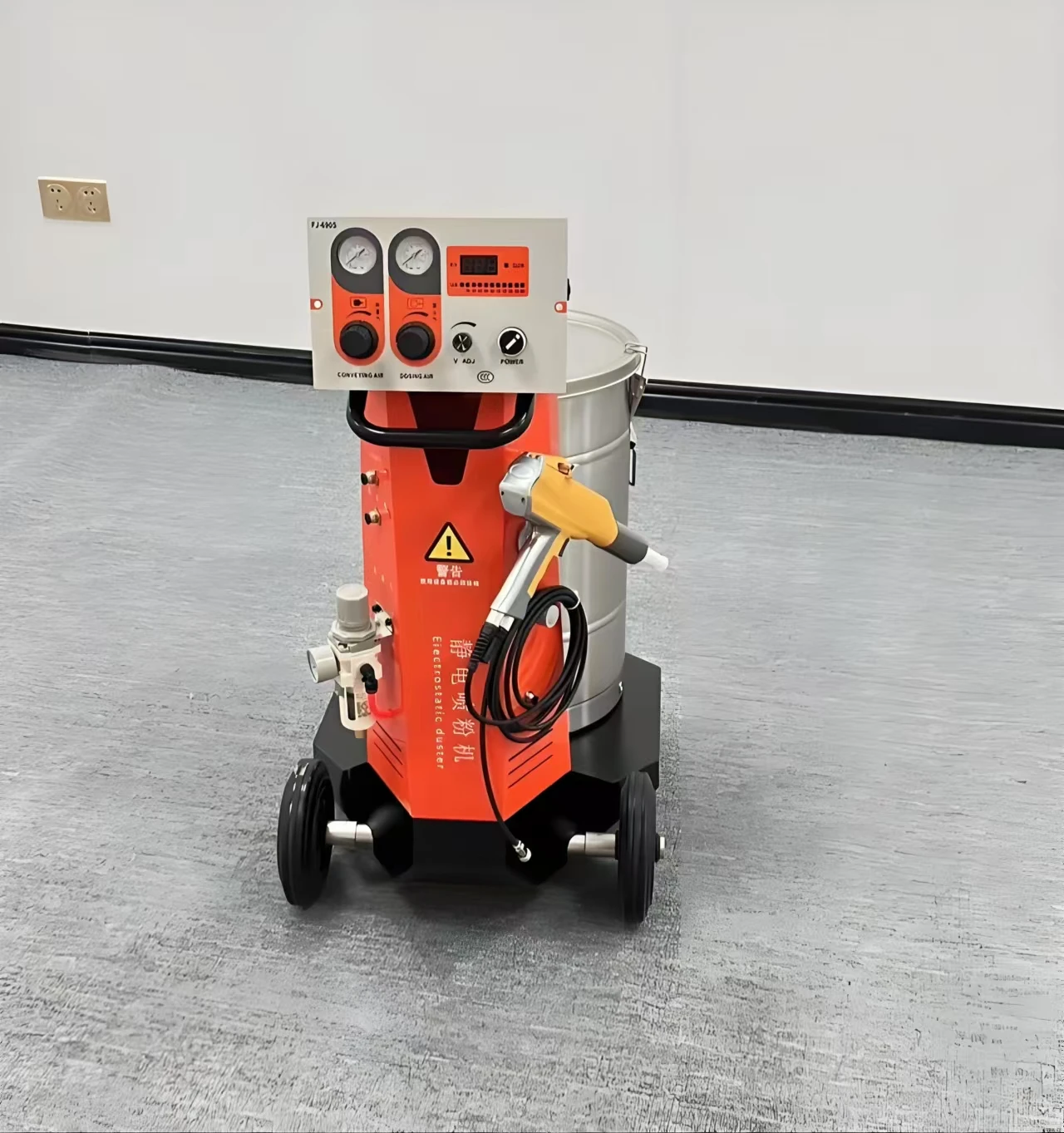 Non-standard equipment customized processing small sealing machine Portable sewing bag sealing Electrostatic powder coater