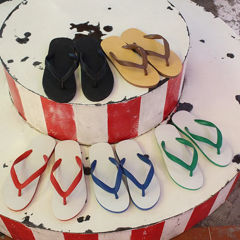 Unisex Ultra Premium 100% Natural Rubber Flip Flops from Thailand: Durable Summer Sports Slippers for Men