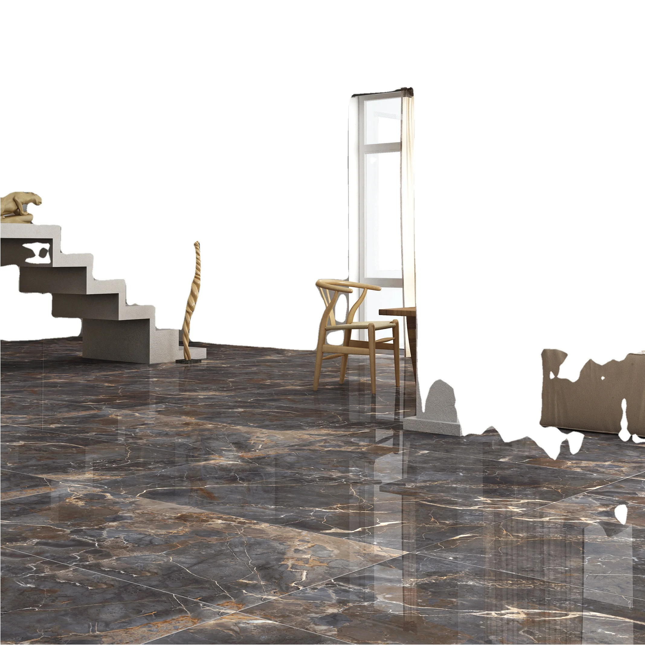 turkey nero marble full polish porcelain tiles for your dream home floor and wall application ceramic tiles 600x1200mm