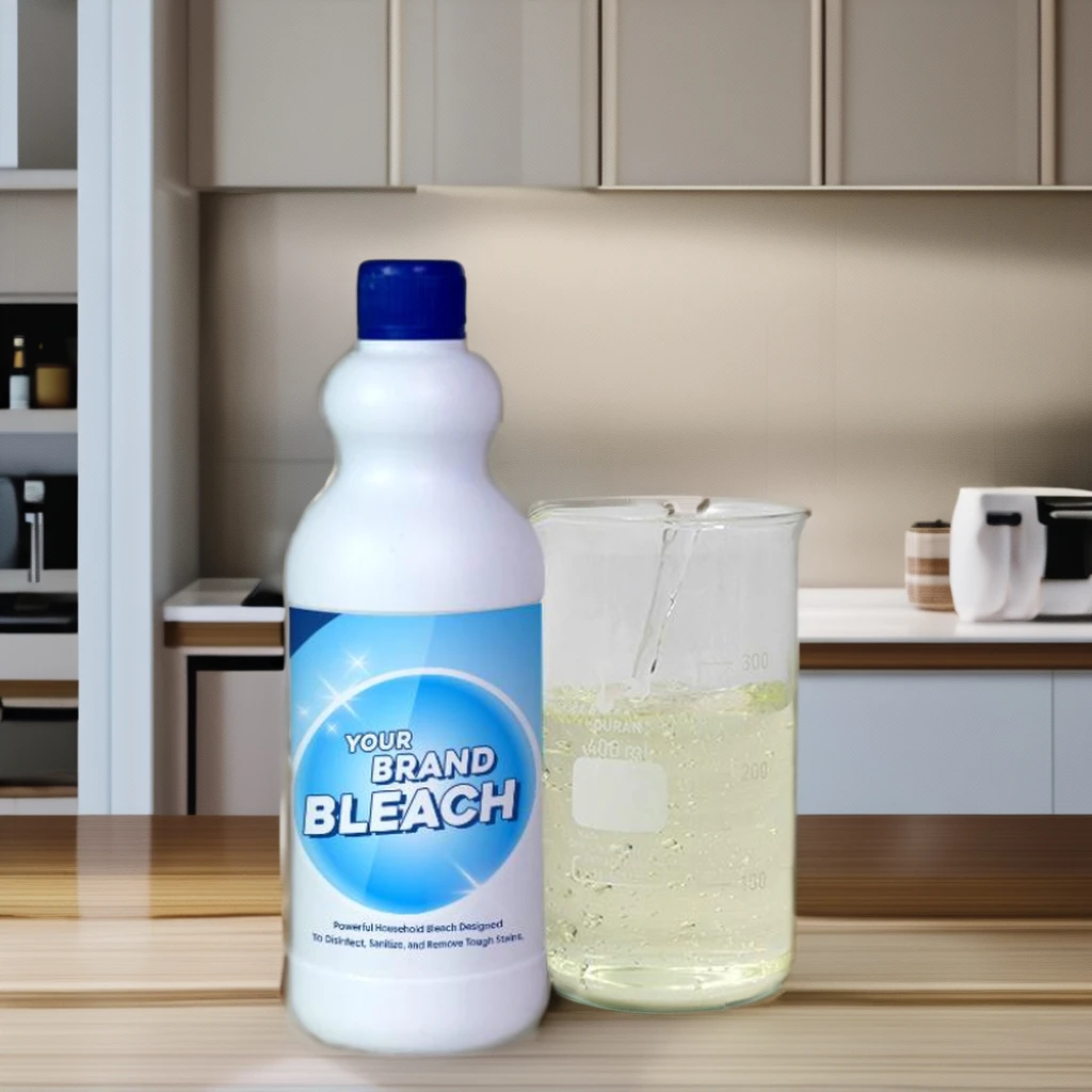 Top Selling OEM Economy Bleach 500gm Regular Liquid for a Safer and Cleaner Kitchen Use