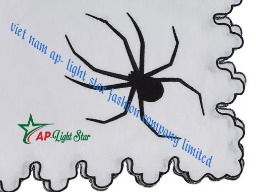 100% cotton   Hand  Embroidered Napkins for restaurant