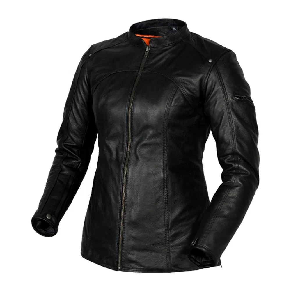 new arrival 2023 fashion plus size short women biker faux leather jackets for ladies