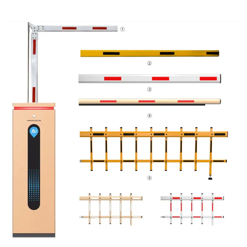 Automatic Electrical Smart Parking System Lifting Barrier Gate for Driveway and Parking Lot Road Barrier Car Park Equipment