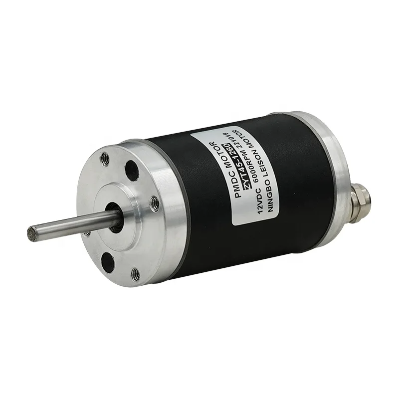 45 mm 24 Volt High Torque DC Electric Motor Waterproof for Intelligent Automatic Door