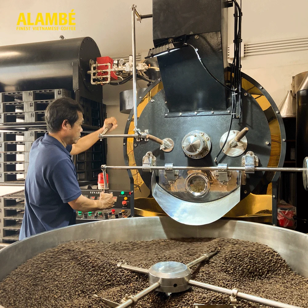 Good Price Vietnamese Specialty Drink Alambe Kon Tum Ground Coffee Powder 230g Low Caffeine Content Wholesale Orders