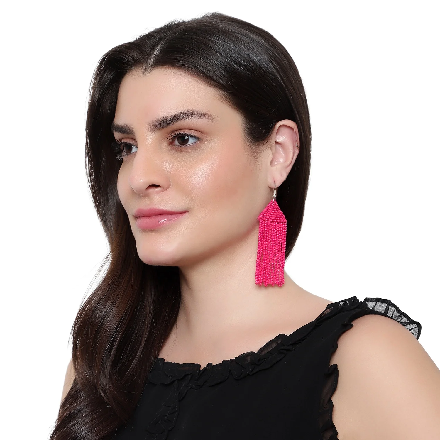Designer Crocheted Seed Bead Earrings High Quality Handmade Multicolor Fashion Jewelry for Women for Gifts Parties Engagements