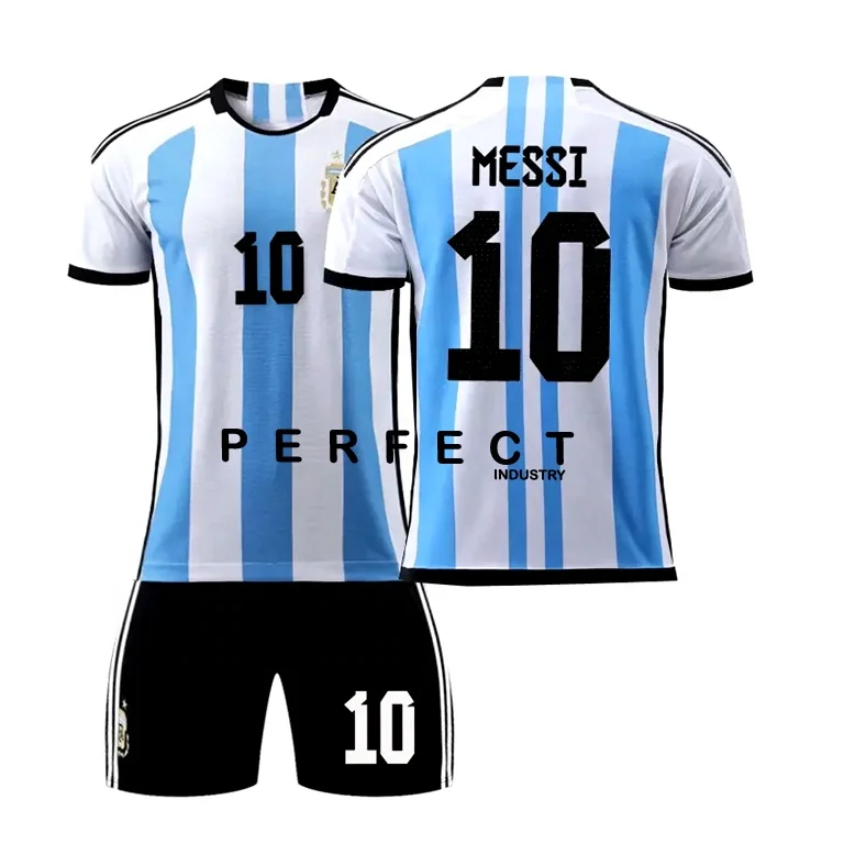 Wholesale Football Clothes/Football Uniform Wear sets/Uniform with custom logo quick dry Sublimation Soccer Jersey