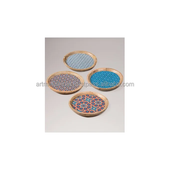  Новая Большая деревянная тарелка