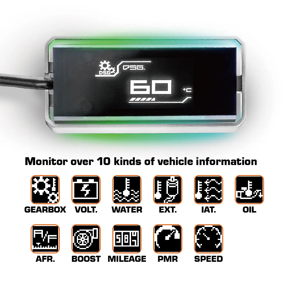 Детектируемый цифровой измеритель obd2 с функцией 5 моделей для dsg dq200 dq250 dq381 dq500