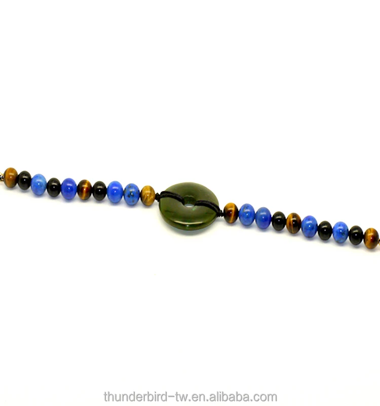 Лечебные драгоценные камни фэн-шуй лечебные натуральный нефрит тигровые глаза лазурит браслет